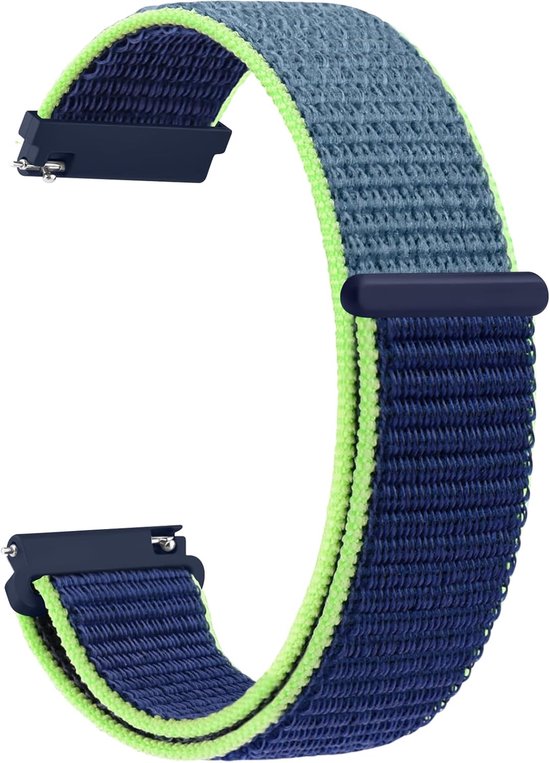 Bracelet de rechange à dégagement Quick en nylon de 20 mm pour Garmin Forerunner 245/245 Music, pour femmes et hommes