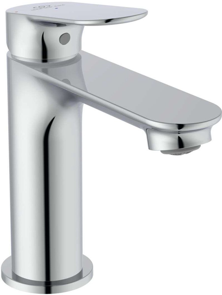 Ideal Standard Ceralife O - Wastafelkraan met Click-Clack afvoer, BlueStart, chroom BE009AA