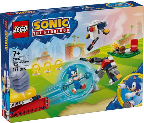 LEGO Sonic the Hedgehog Sonics krachtmeting bij het kampvuur - 77001