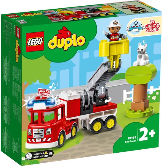LEGO DUPLO Town 10969 Le Camion de Pompiers