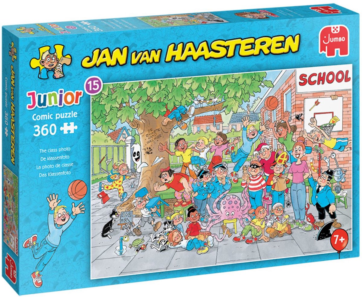 Jan Van Haasteren Junior puzzel de klassenfoto
