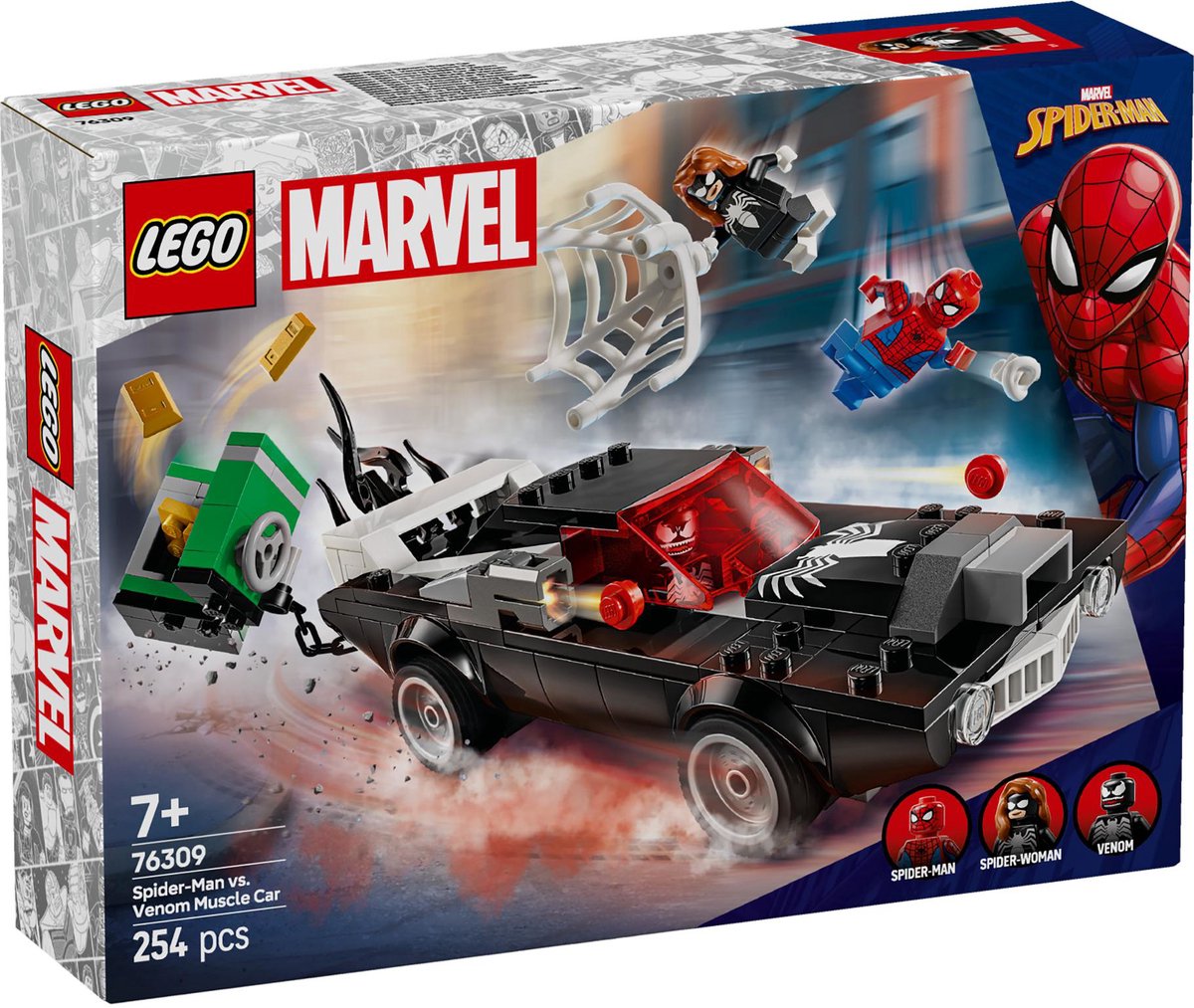 Spider-Man vs. Venoms klassieke auto