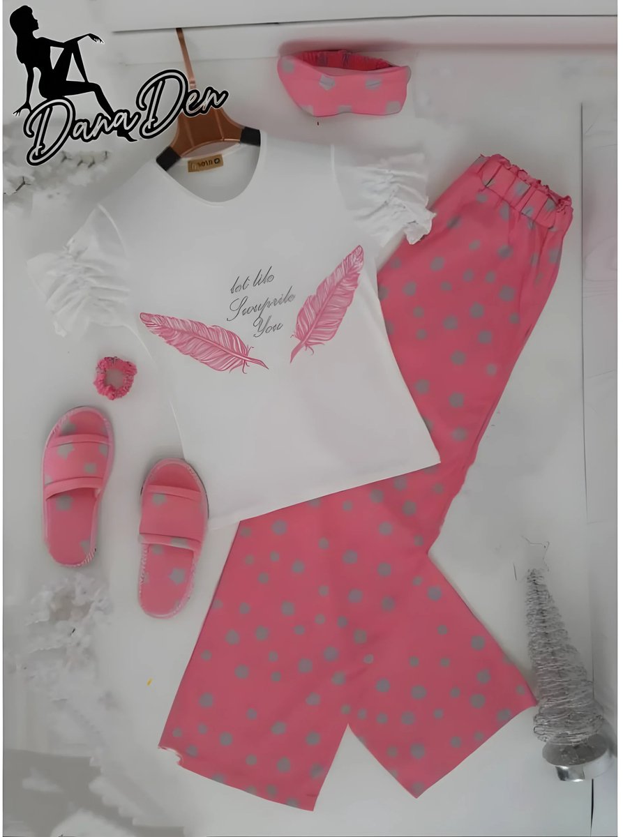 Dames Pyjama Set 5-delig - M