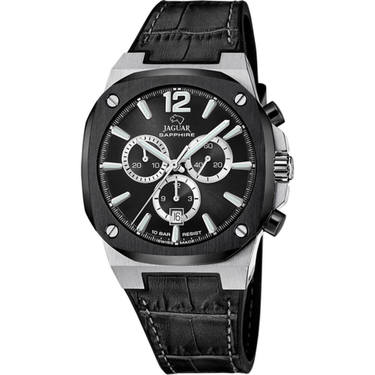 Jaguar - J1026-4 - Polshorloge - Chronograaf - Heren