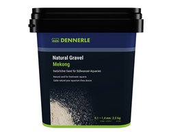 Dennerle Natural Gramavel Mekong | natuurlijk aquariumgrind 0,1-0,6 mm 0,1-0,6MM - 2,5KG