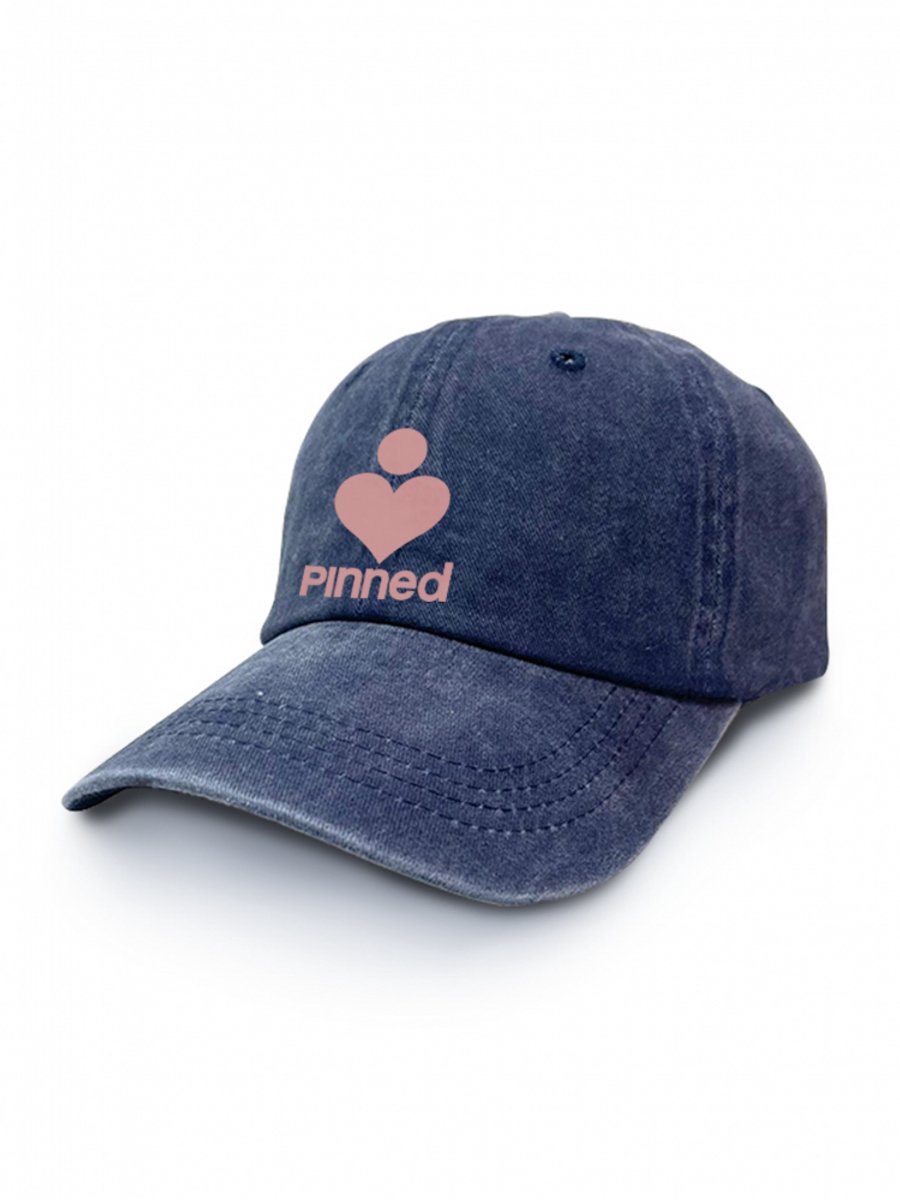Cap PiNNED by K Washed Blue Velvet