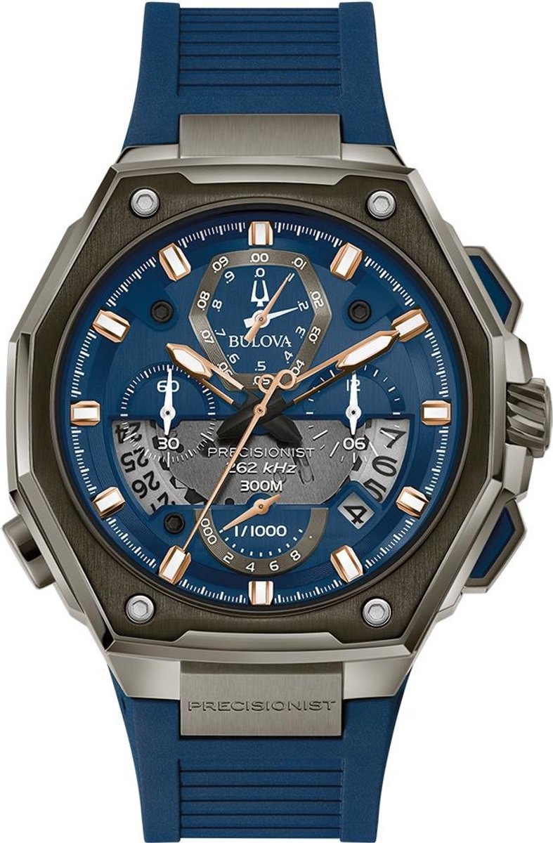 Bulova 98B357 Precisionist herenhorloge 45mm