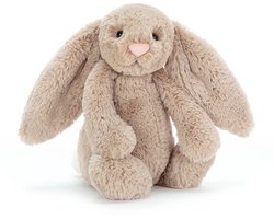 Jellycat Knuffels - Bashful Beige Bunny - Beige - Konijn - Knuffel - 31 cm - Voor alle leeftijden Jellycat Knuffels - Bashful Beige Bunny - Beige - Konijn - Knuffel - 31 cm - Voor alle leeftijden