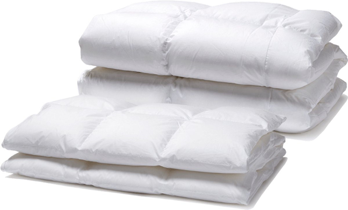 White Cloudz Donzen dekbed Aspen - 100% Poolse ganzendons - 260 x 240 - 4-seizoenen wit