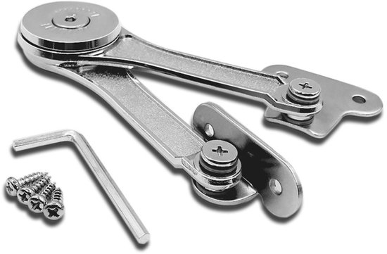 Keukendeuren Kastscharnieren, Kastdeur Clip-on, Deurscharnier 2 stuks Ondersteuning Kastdeursteun Hydraulische Lift Up Deksels Ondersteuning Opening Scharniersteun Deurslotaccessoires