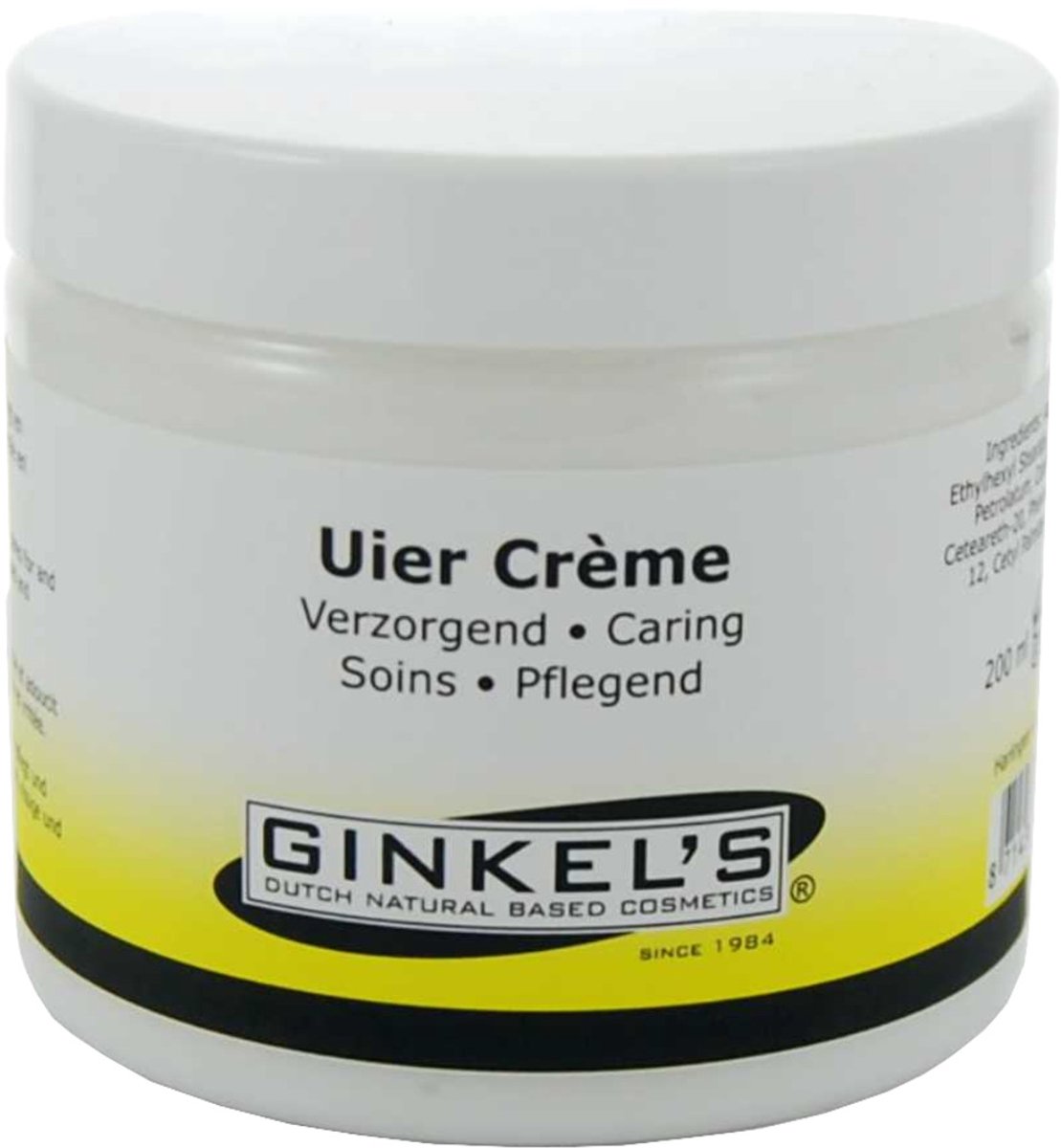 Ginkel's Uiercrème - 200 ml - Bodycrème
