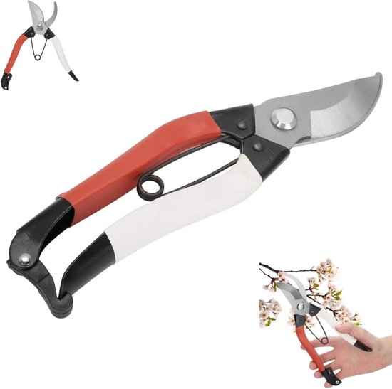 Tuinschaar - Stalen Handvat - Snoeischaar - Bonsai Snijgereedschap - Heggenknipper - Hand Secateurs - Tuin Gereedschap voor Bomen en Bloemen Planten — afbeelding 2