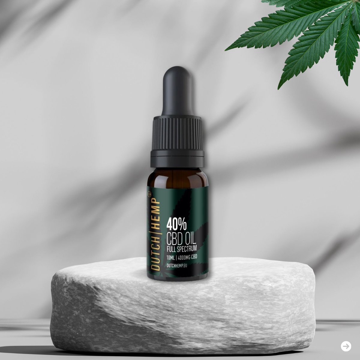 Dutch Hemp CBD-olie 40% - 10 ml - full spectrum