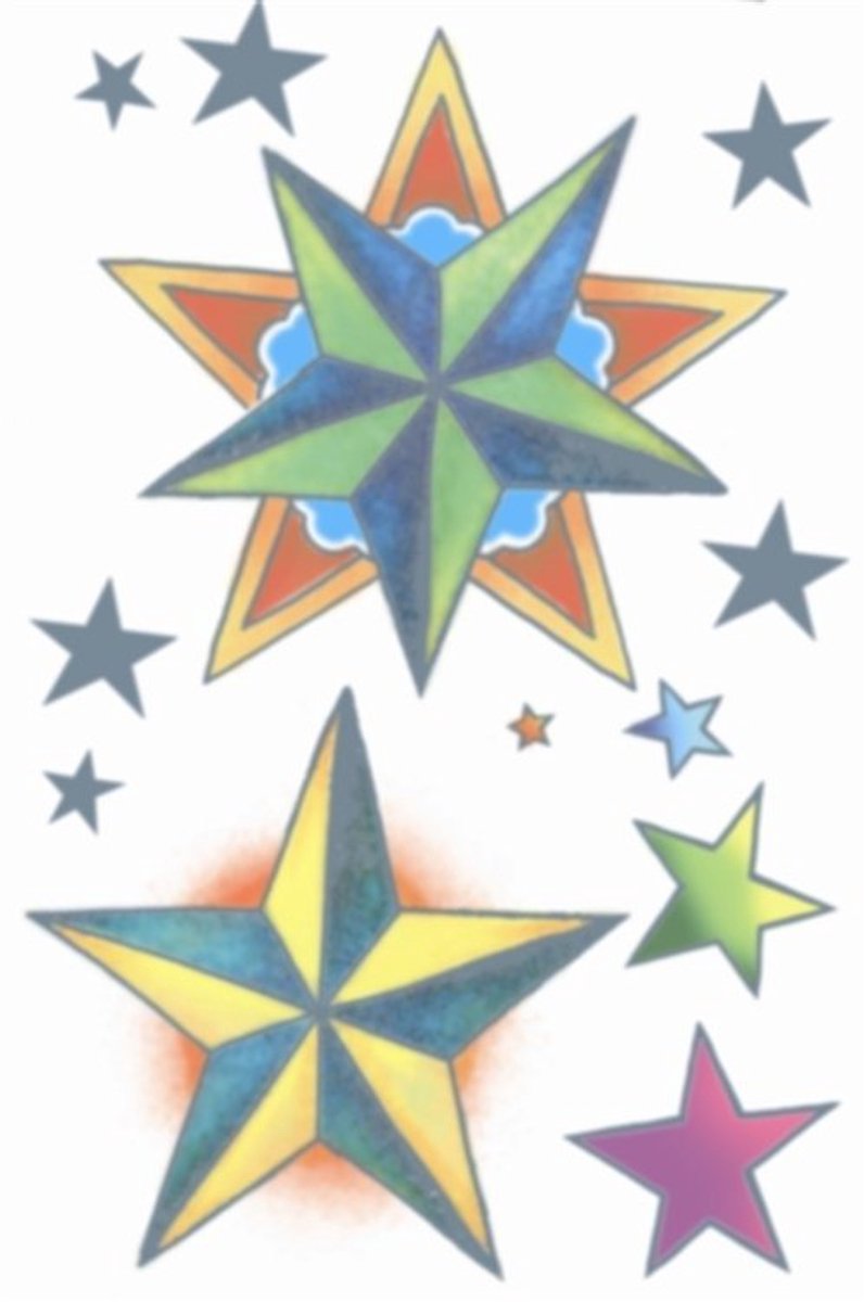 Tinsley Neptatoeage Nautical Stars Polyester