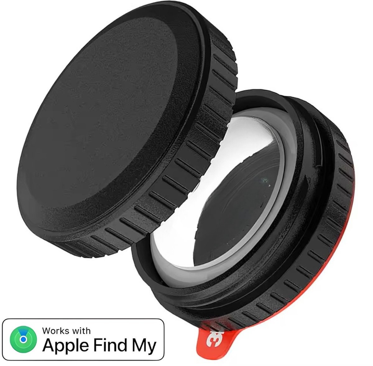 BlueTime - IPX8 Waterdichte Taghouder - Houder Snowboard - Tagcase - Beschermhoes - Inclusief Tag! - Geschikt voor Apple Find My