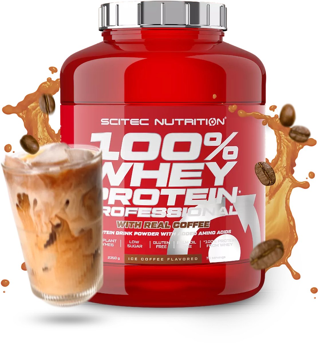 Scitec Nutrition - 100% Whey Protein Professional (Ice Coffee - 2350 gram)