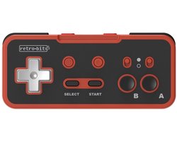 Retro-Bit Origin8 2.4G Wireless Controller-Rood/Zwart