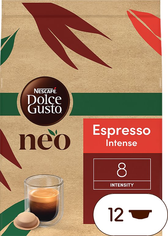 NESCAFÉ Dolce Gusto NEO koffiepads Espresso Intense - 6x12 pads voor 12 koppen koffie