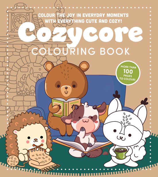 Chartwell Coloring Books- Cozycore Colouring Book - cover