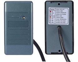 Waterdichte RFID-lezer voor Proximity Toegangscontrole - 125 KHz Wiegand 26/34 - Contactloze Security Reader met IC-kaart - EM ID-kaart-compatibel - Nederlandstalig