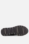 Zool van een zwarte Remonte sneaker met profiel.