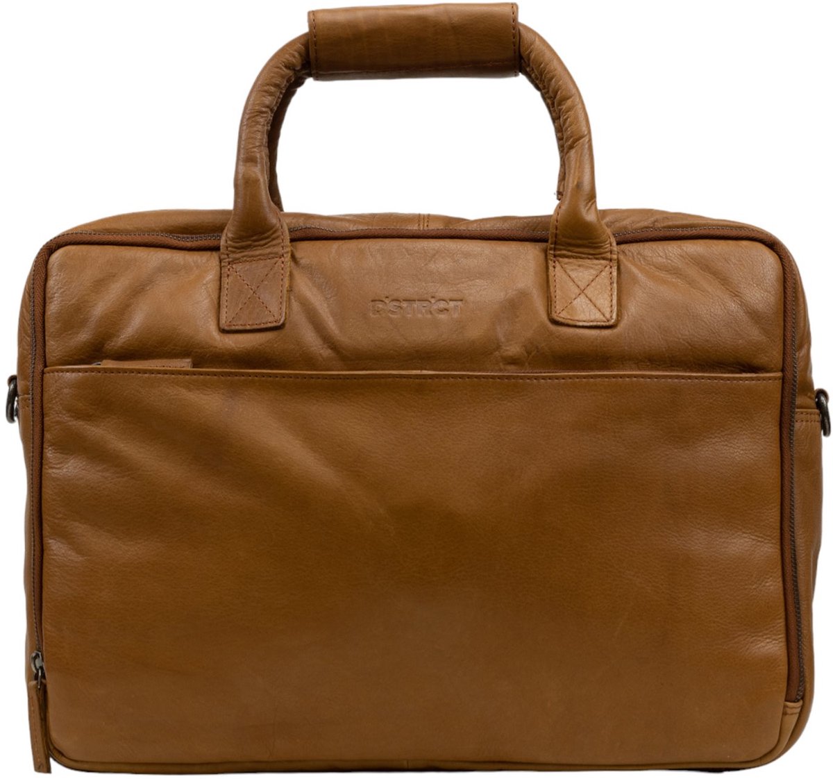 DSTRCT State Street Workingbag 17 cognac