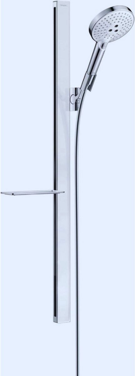 Thuys – Stijlvolle Doucheset 120 – 3 Jet Met Unica'E Glijstang 90 Cm – Wit / Chroom