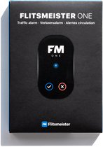 Bol.com Flitsmeister ONE - Compacte Waarschuwingsmelder voor Flitsers en Verkeerssituaties - Werkt icm Flitsmeister App - Voor A... aanbieding