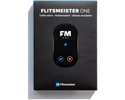 Flitsmeister ONE - Compacte Waarschuwingsmelder voor Flitsers en Verkeerssituaties - Werkt icm Flitsmeister App - Voor Auto en Motor
