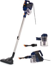 Tristar SZ-2318 - Steelstofzuiger 600W - 2 in 1 Stofzuiger en kruimeldief - Bedraad, Incl opzetstukken - Blauw
