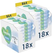 Pampers - Harmonie Aqua - Billendoekjes - 1728 doekjes - 36 x 48