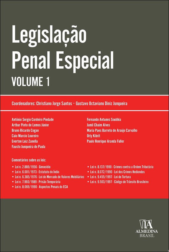 Coleção Obras Coletivas 1 - Legislação penal especial - cover
