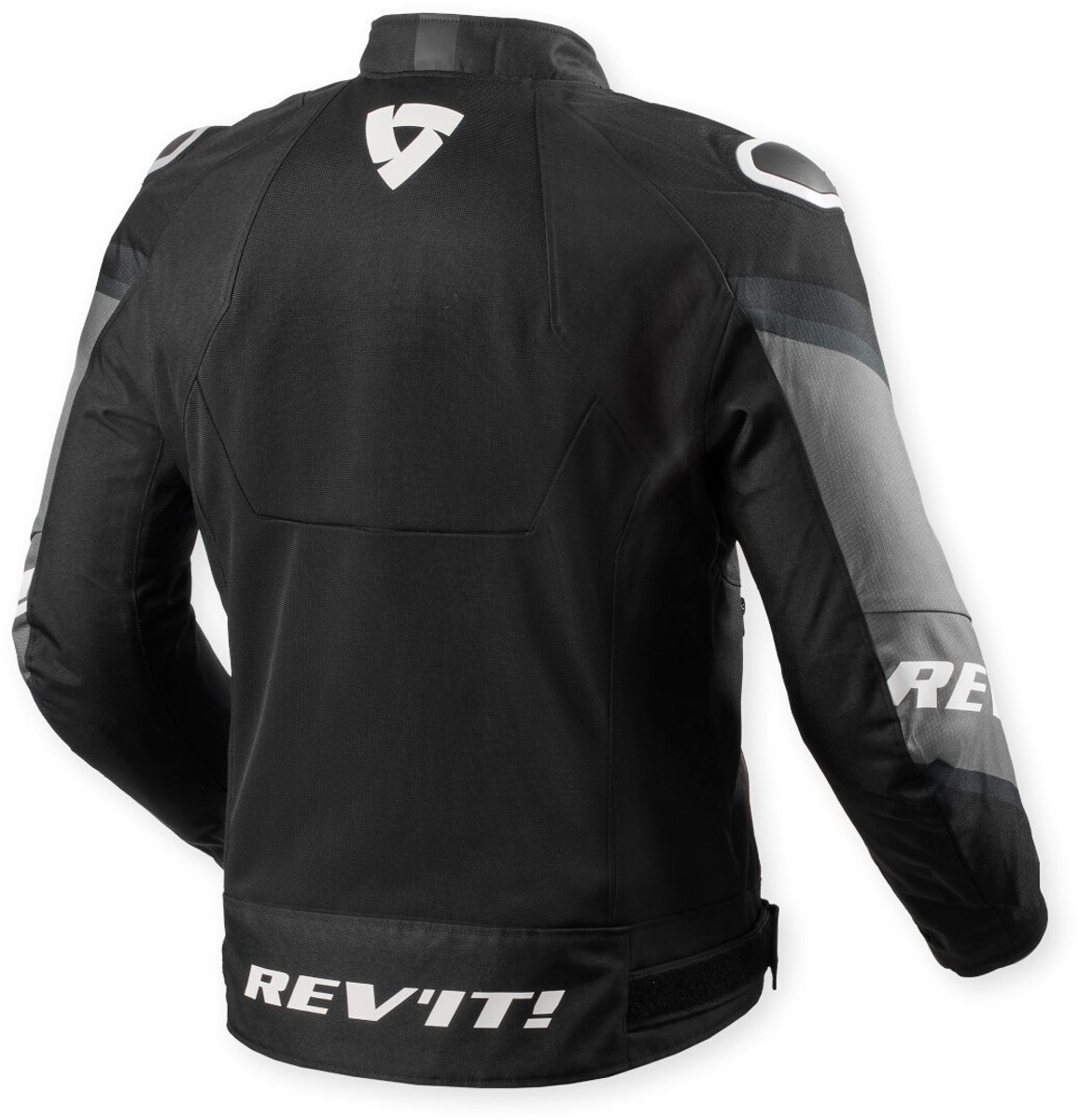 REV’IT! Quantum 3 Air Zwart Wit Motorjas - Maat L - Jas – foto 4