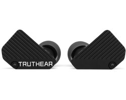Truthear PURE - In-Ear Monitors - IEM - 1DD+3BA Hybride Drivers - Neutrale Afstemming - Audiofiele Oordoppen - Verwisselbare Kabel - Zwart