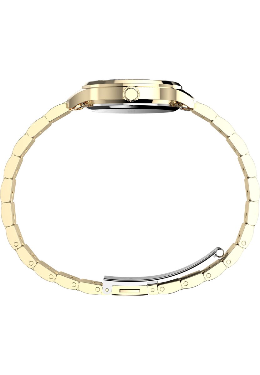 Timex Peyton Quartz Analoog Horloge Gouden Toon Kast: 100% Loodarm Messing | Armband: 100% Roestvrij Staal 32 TW2W98100AJ, TW2W98200AJ, TW2W98400AJ