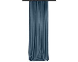 Home Style Kant en Klaar Gordijn – Verduisterend – Met Ringen – 135x260 cm – Marineblauw