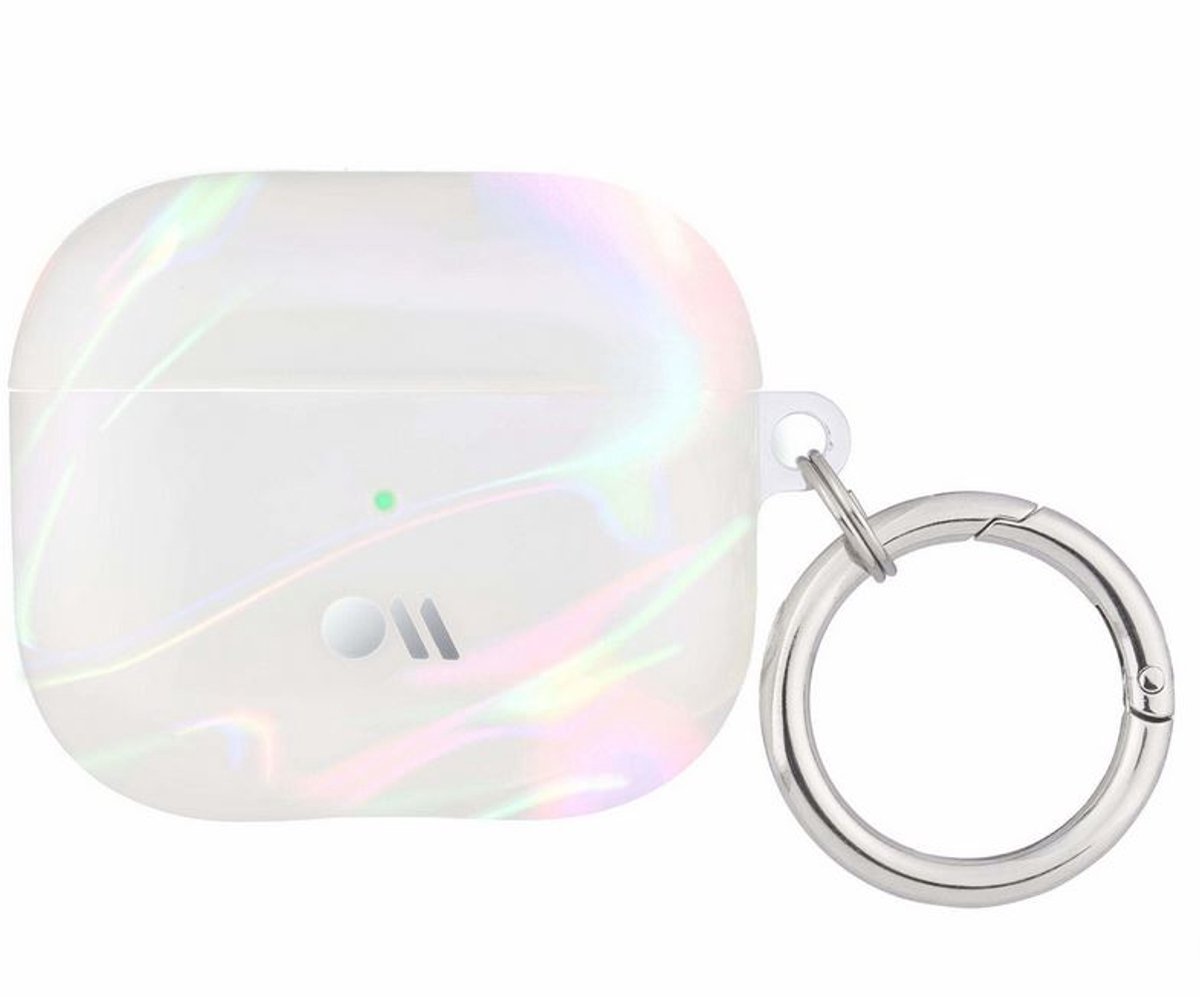 case-mate Soap Bubble Case Apple AirPods 3e generatie (2021) transparant/iriserend