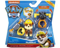 Figurine Ruben Spinmaster de la Paw ' Patrouille, avec Accessoires de vêtements pour bébé inclus - Figurine Paw ' Patrouille