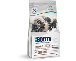 Bozita Indoor & Sterilised Graanvrij Reindeer 400 gram