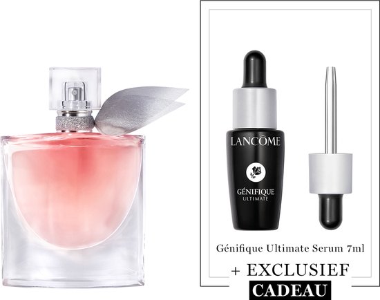 Lancôme La Vie est Belle Eau de Parfum + Cadeau - La Vie est Belle Eau de Parfum 50ml & Génifique Ultimate Serum 7ml Cadeau - Parfum & Serum - Totaal 57ml