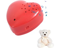 Sound Module voor Opnemen van Stemmen - Meerdere Berichten, Hartvormige Dictafoon