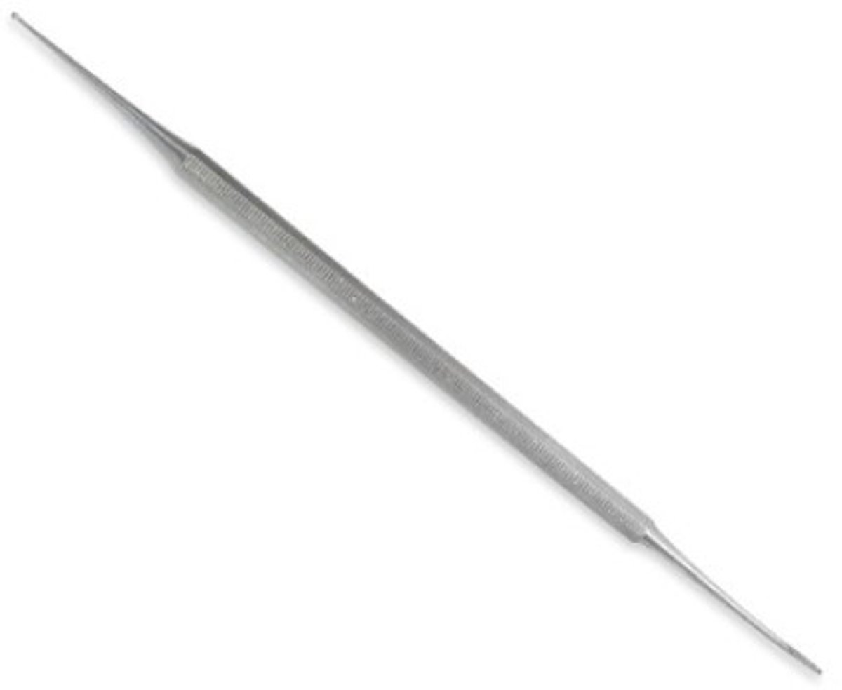 Rojafit - Professioneel - Manicure & Nagelstylisten - Dubbelinstrument - Manicure Dotter - RVS - 17 cm.
