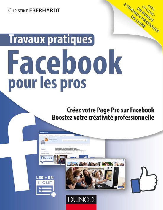 Travaux pratiques Facebook pour les pros - cover