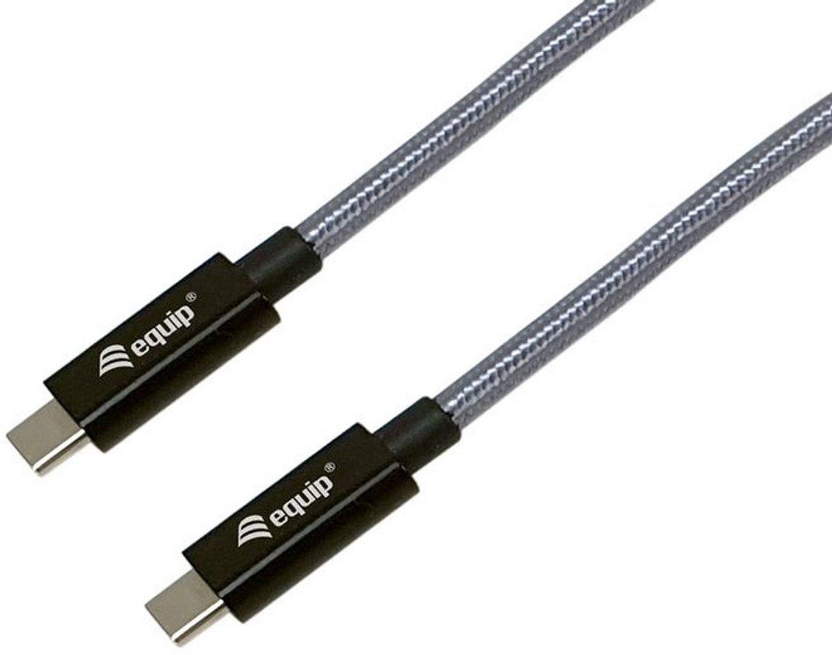 Equip 128426 USB-kabel USB 3.2 Gen 2x2 1 m USB C Zwart