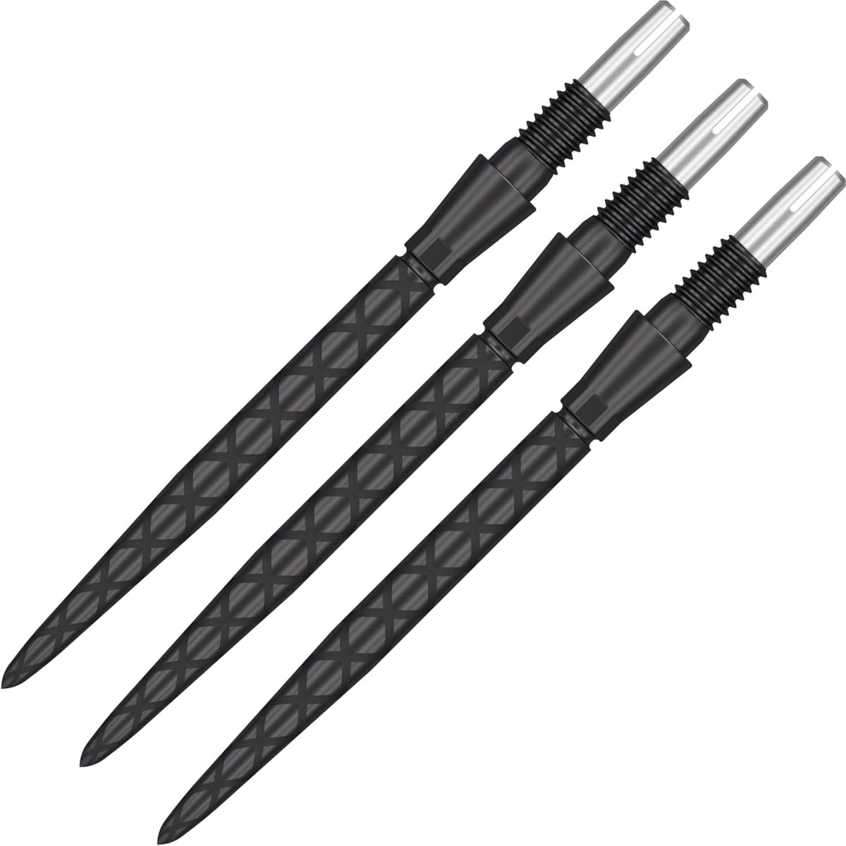 Target Darts Swiss Storm Diamond Punten 30MM Goud-Zwart - 3 Stuks Roestvrij Staal Dartpunten met Laser Geëtste Diamantgrip en Swiss Point Technologie voor Verwisselbare Tips