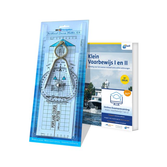 ANWB Cursusboek Klein Vaarbewijs 1 en 2 - 2025 - Met 1200 On ... - cover