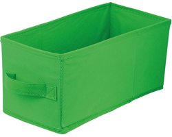 LAVITA opvouwbare box opbergbox 15x31x15 cm groen 1 stuks