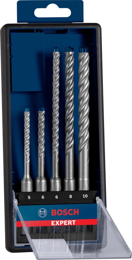 Foto: Bosch expert sds plus 7x hamerboorset 5 6 6 8 10 mm 5 delig