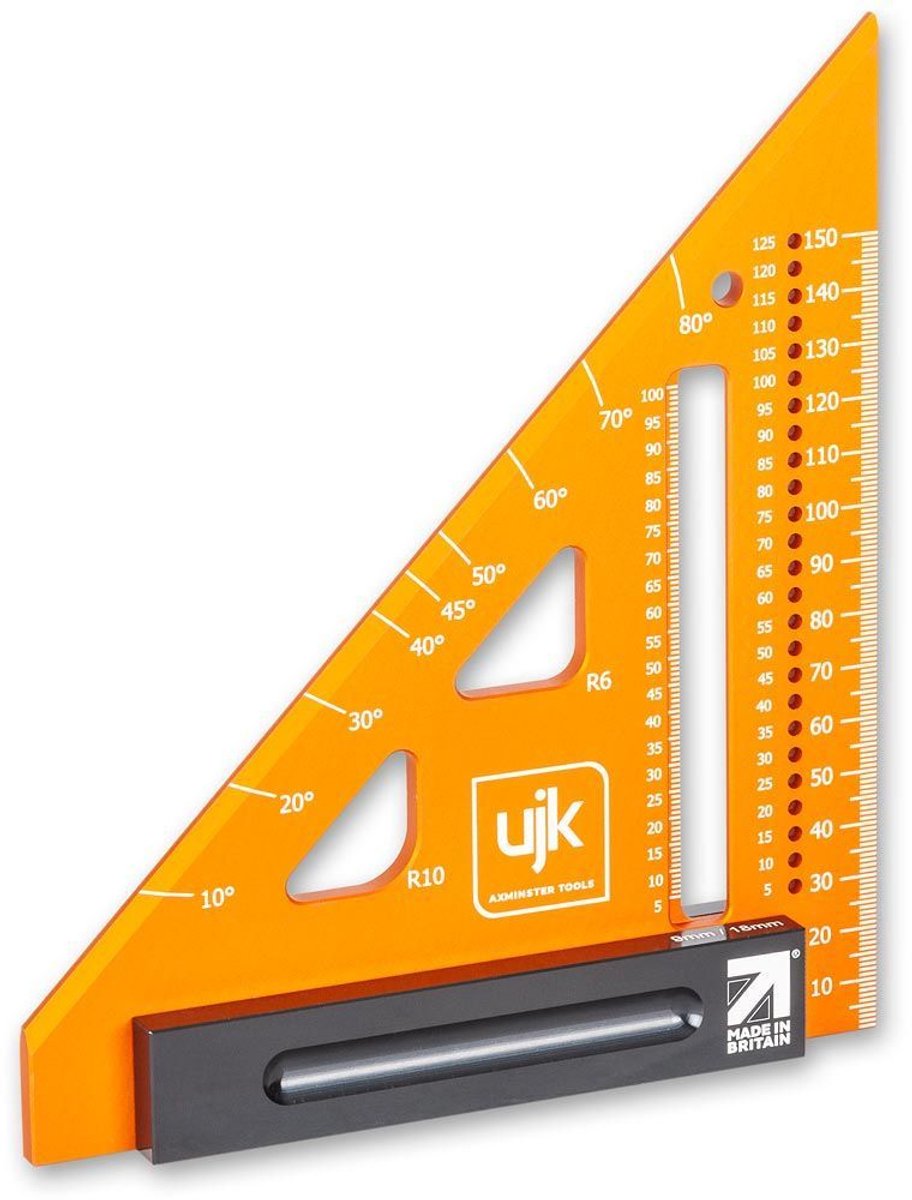 UJK Markeer-Winkelhaak 150 mm / Woodworkers Marking Square 150 mm