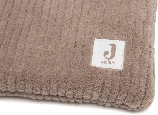 Jollein Boxzak Organizer - 49x30cm - Cloudy Rib - Milky Coffee - Boxopbergzak — afbeelding 2
